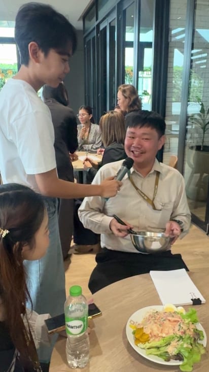 กิจกรรมชิมอาหารสุขภาพ Green & Organic กับสื่อมวลชน