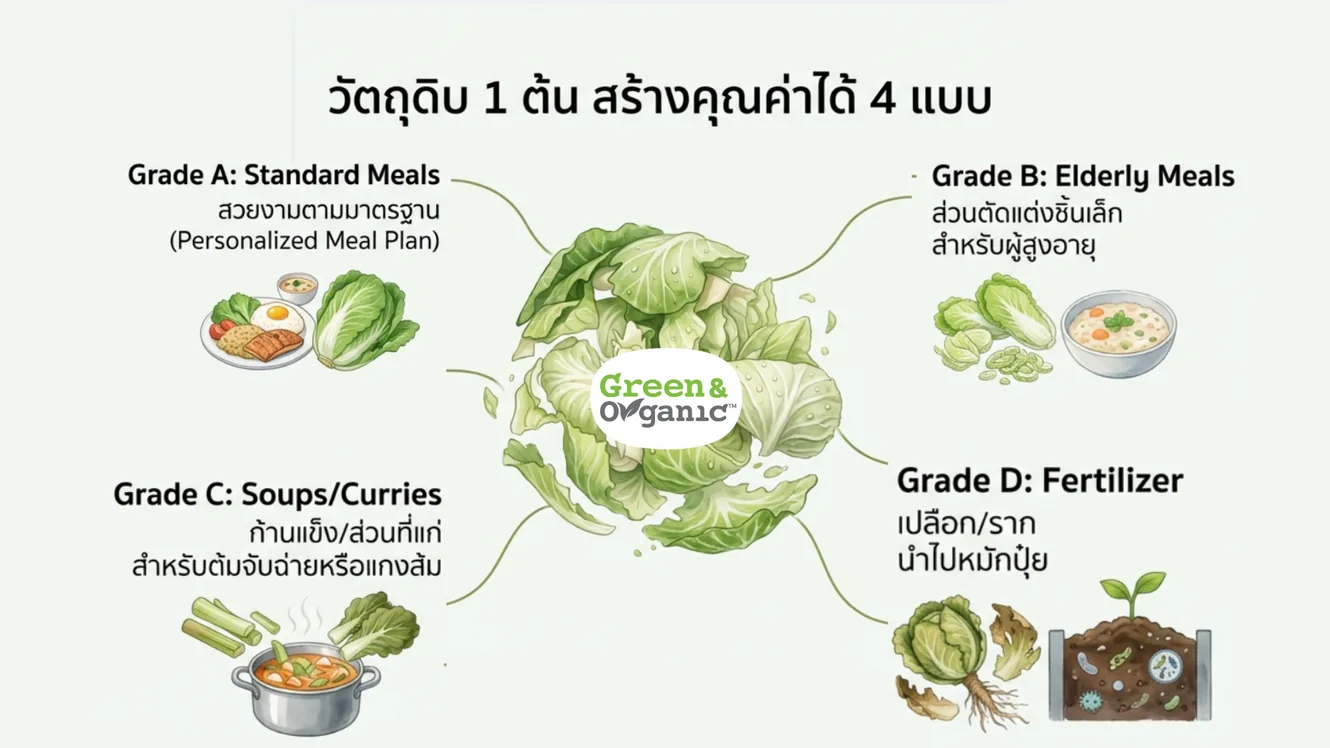 วัตถุดิบ 1 ต้น สร้างคุณค่าได้ 4 แบบ