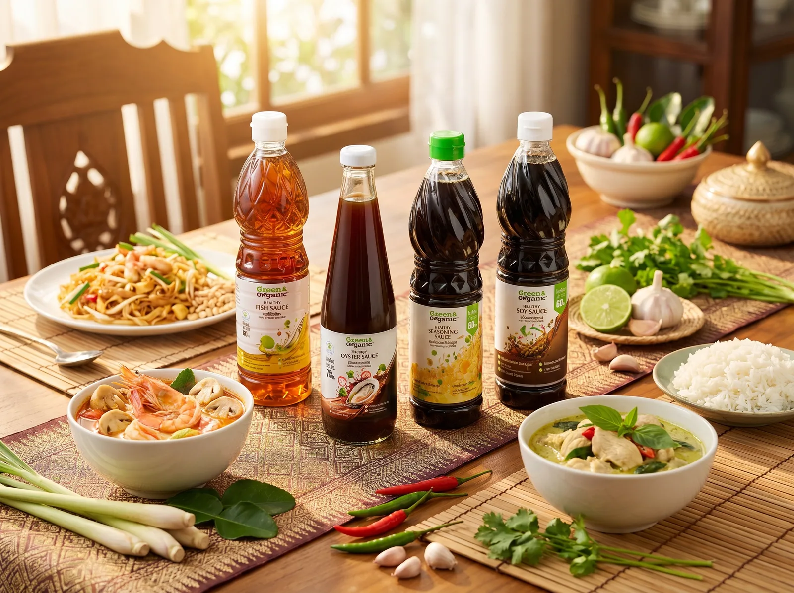 เครื่องปรุงลดโซเดียม Green & Organic